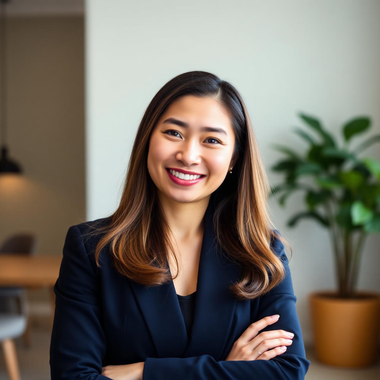 Executive recruiter in a Kuala Lumpur office